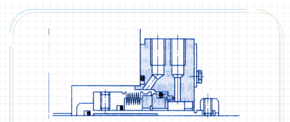 液壓密封件中的低溫旋轉金屬金屬管波紋管式離心泵密封結構平面圖