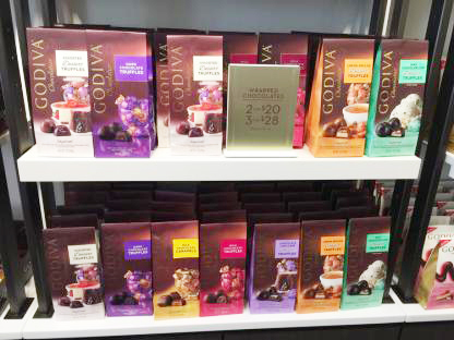 世界上高檔的比利時Godiva歌帝梵的巧克力禮盒