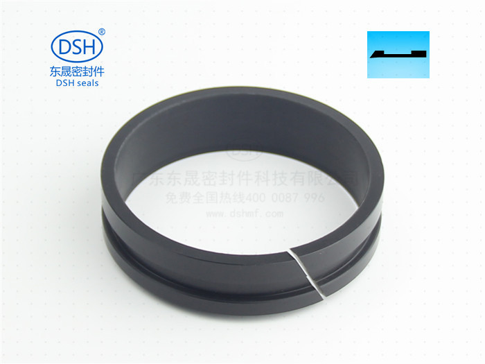 軸用帶刮唇導向環,帶刮唇導向環