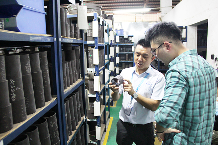 【圖】加拿大石油天然氣行業(yè)客戶來訪東晟密封件公司參觀指導工作！