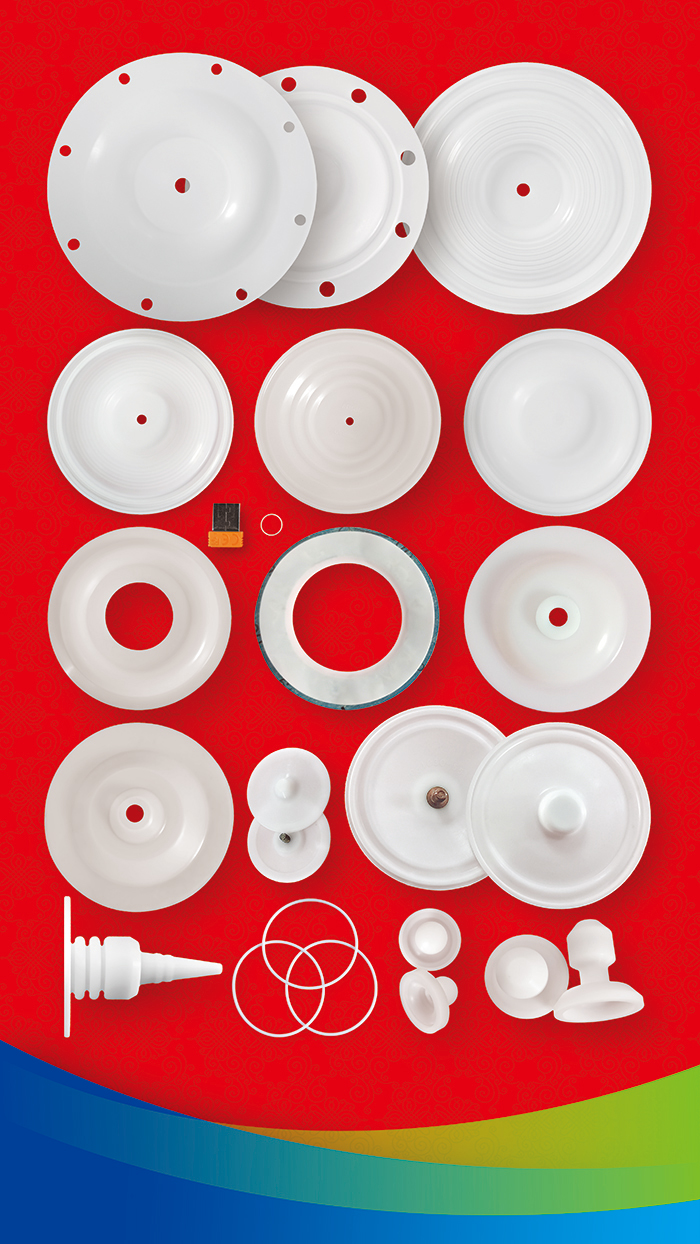 四氟氣動隔膜泵膜片大全