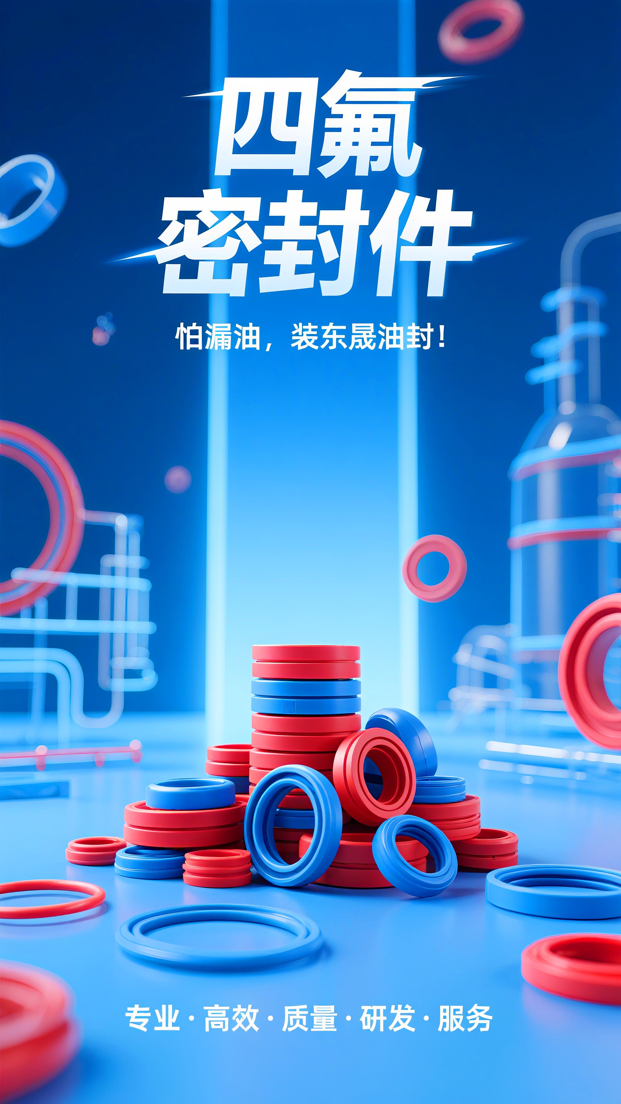 石油化工加強型泛塞封產品1