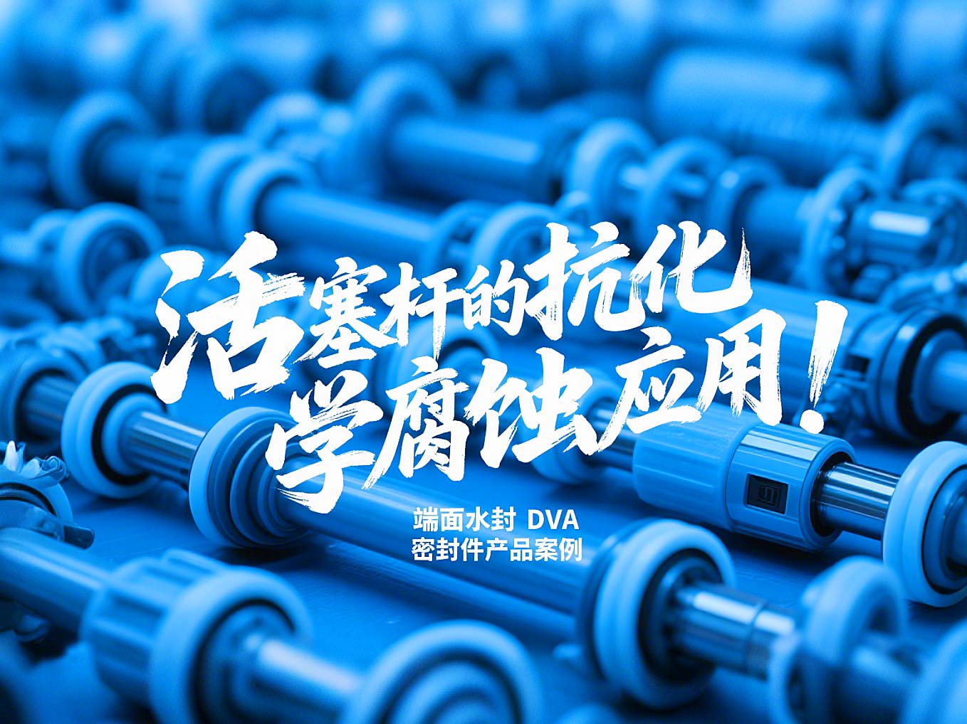 端面水封DVA密封件產(chǎn)品案例 ? 活塞桿的抗化學(xué)腐蝕應(yīng)用！