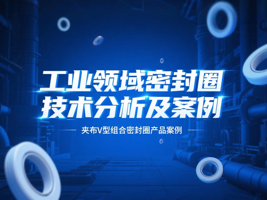 夾布V型組合密封件 ? 工業領域密封件技術分析及案例!