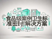 軸孔用PTFE油封密封件+食品加工設備案例丨中的高衛生標準密封解決方案！?